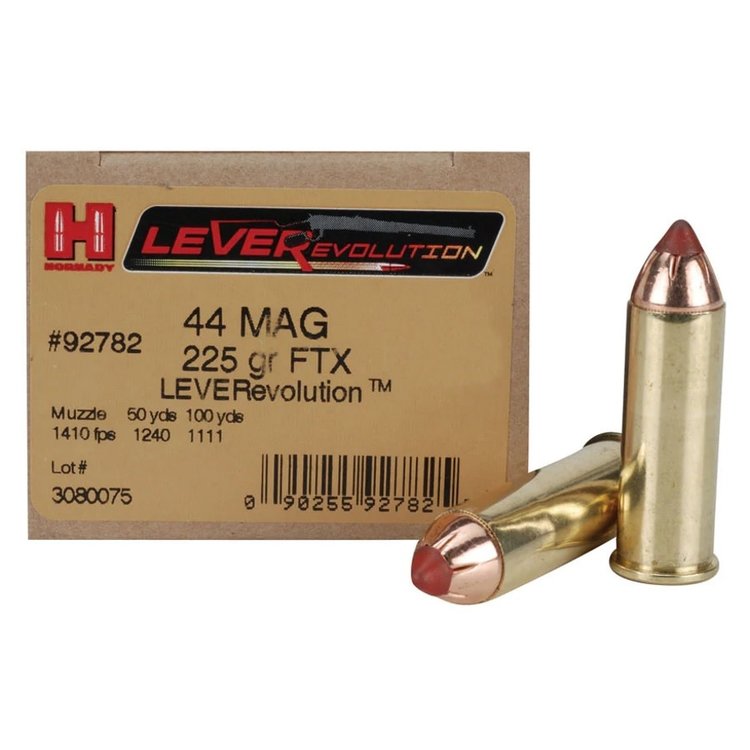 HORNADY HORNADY 44 REM MAG 225GR FTX