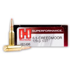 HORNADY 6.5 CM 129GR SST SPF