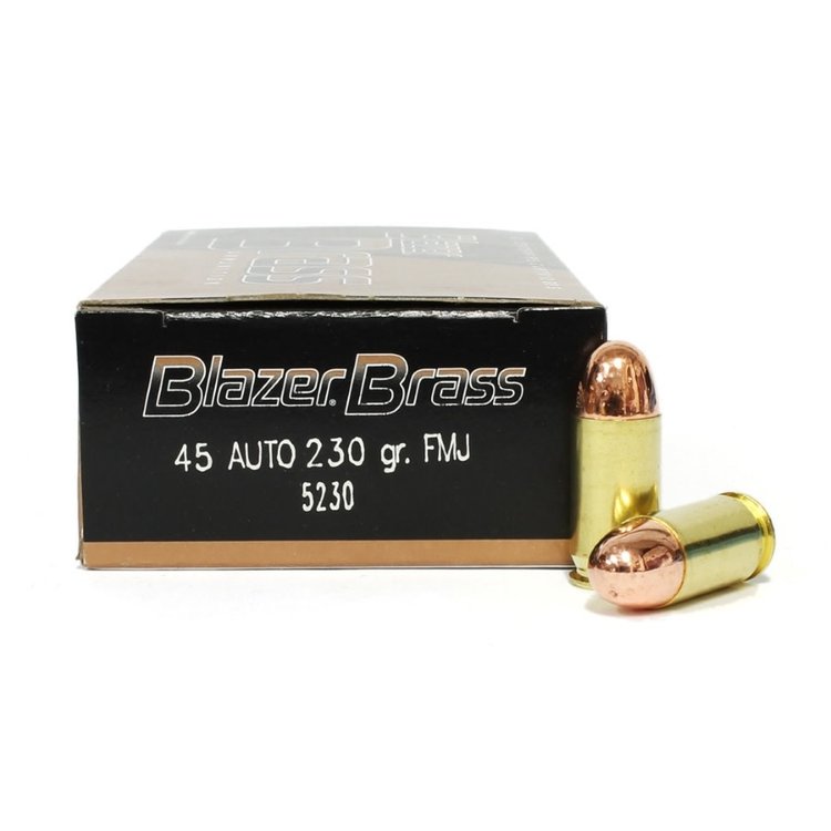 CCI BLAZER BRASS 45 ACP 230GR FMJ 50RDS
