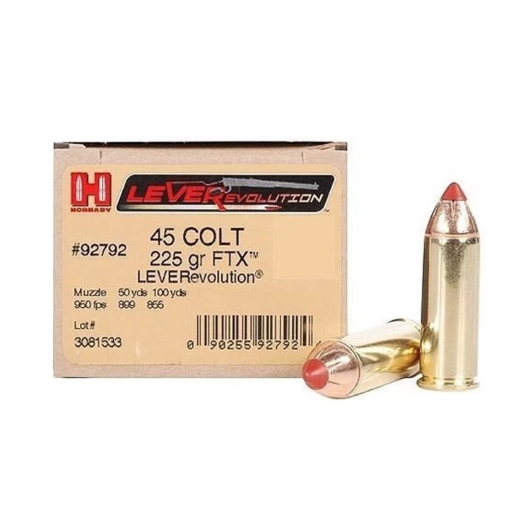 HORNADY HORNADY 45 COLT  225GR  FTX
