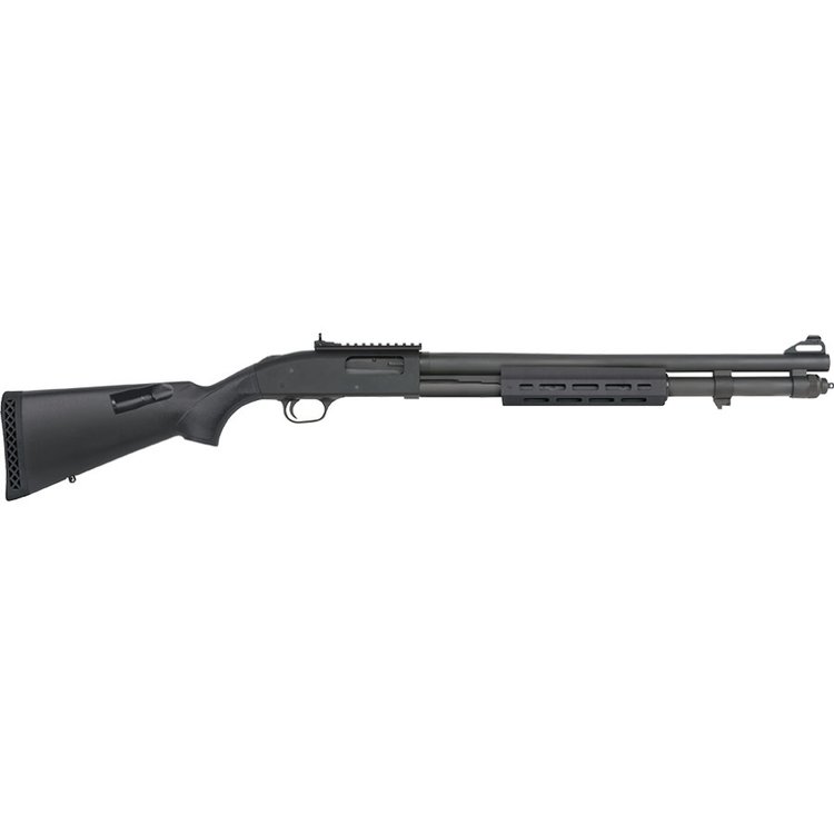 MOSSBERG 590A1 PUMP ACTION 12GA 3" 20" CYL BARREL WITH M-LOK FOREND SYN 4 SHELL HOLDER STOCK