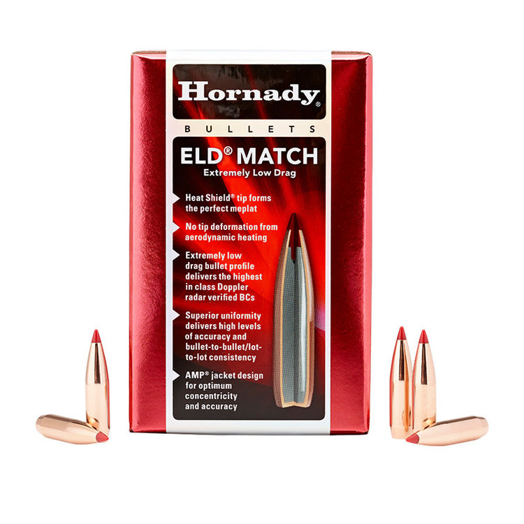 HORNADY 30 CAL .308 168GR ELD MATCH