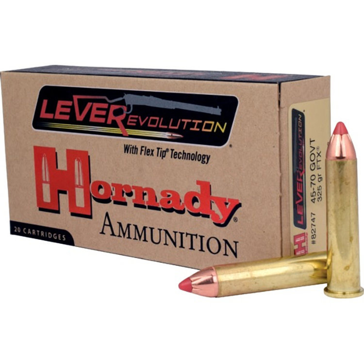 HORNADY HORNADY 45-70 GOVT 325gr FTX LVREV 20rds