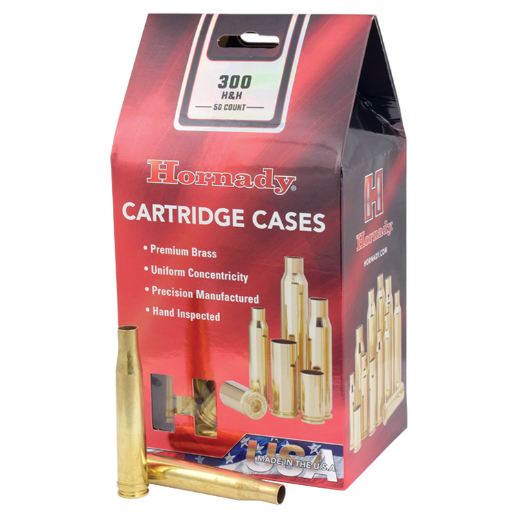 HORNADY HORNADY 300 H&H UNPRIMED(50)
