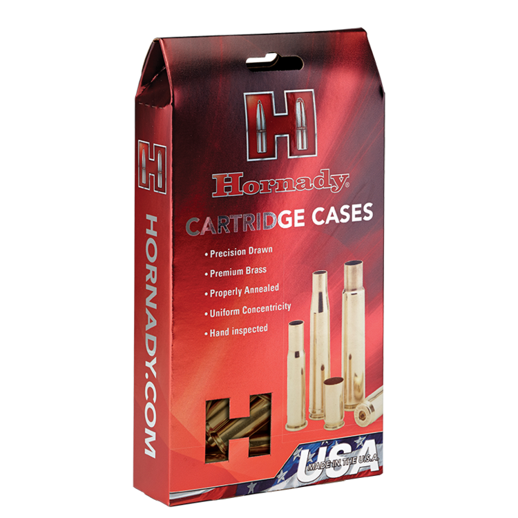 HORNADY HORNADY 222 REM UNPRIMED BRASS (50)