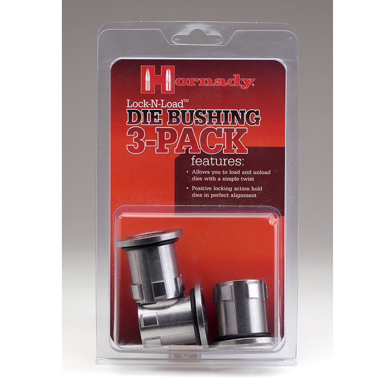 HORNADY LOCK-N-LOAD DIE BUSHING 3 PK