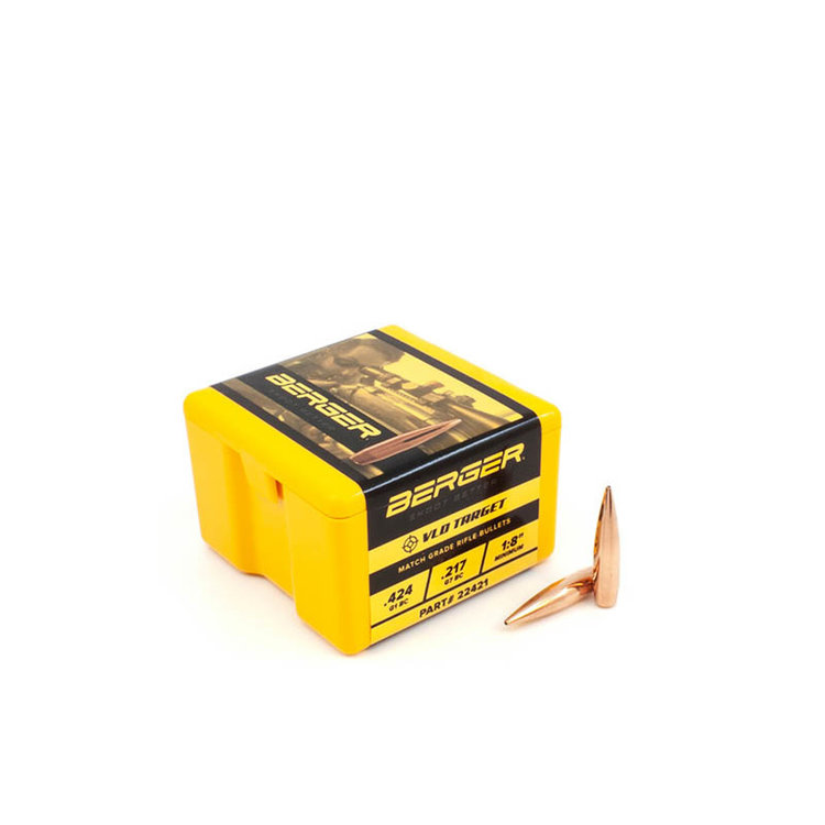 BERGER 22 cal 75 gr VLD Target