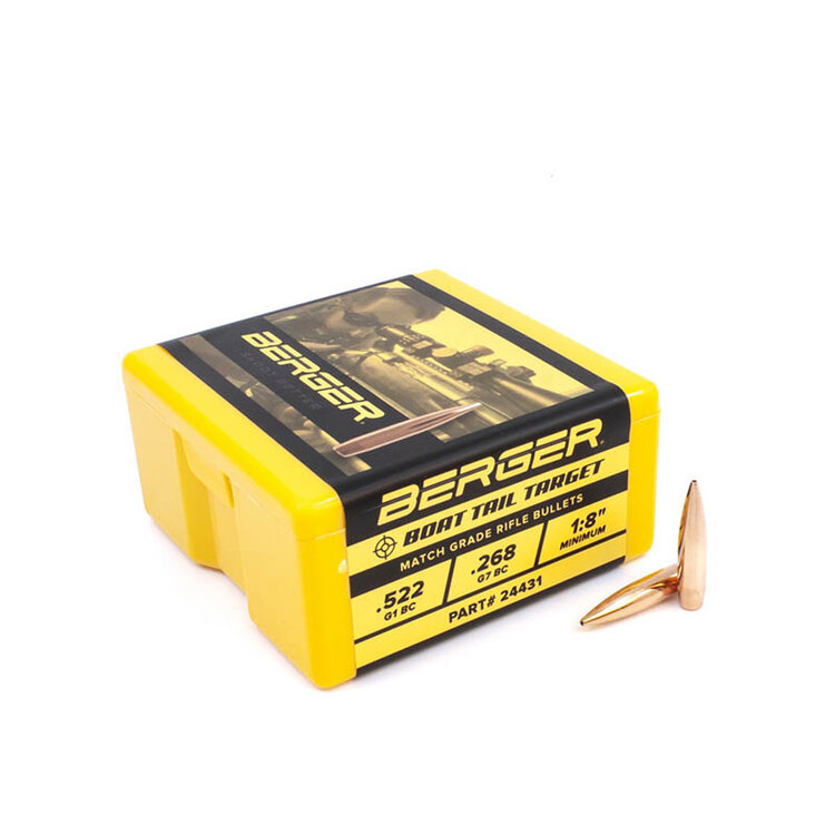 BERGER BERGER 6MM 108 GR BT TARGET