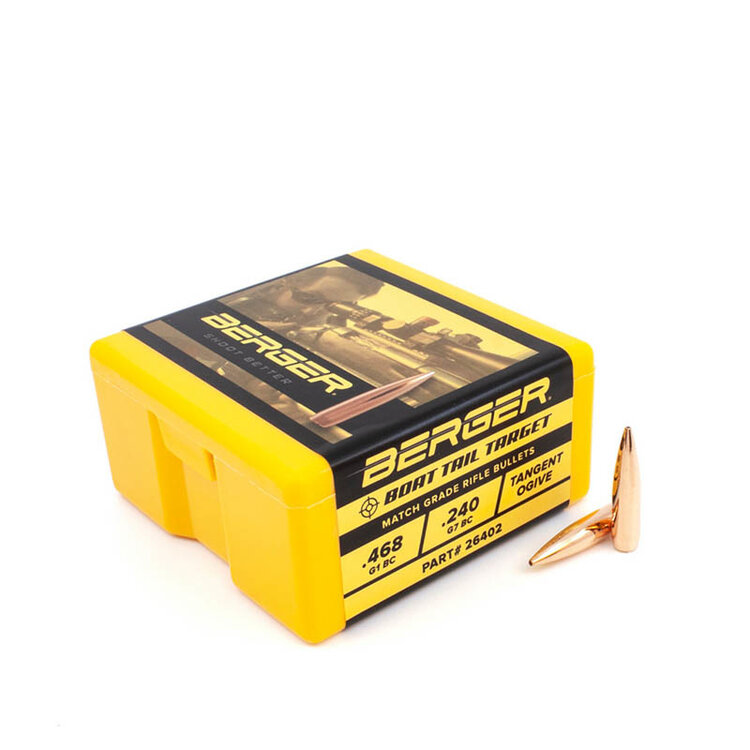 BERGER 6.5mm 120 gr BT Target