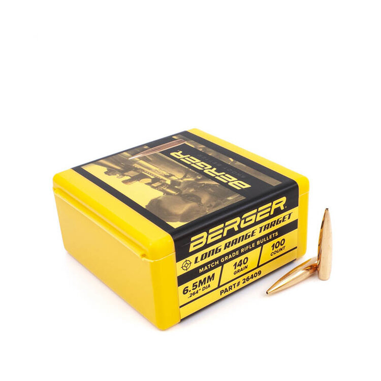 BERGER 6.5mm 140 gr Long Range BT Target