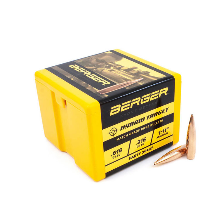 BERGER 30 cal 200 gr Hybrid Target