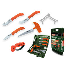 AccuSharp ACCUSHARP 9-PIECE GAME PROCESSING KIT, 3 KNIVES, SAW, RIB