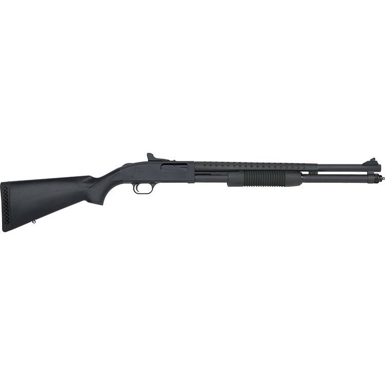 MOSSBERG 590 PUMP ACTION 12GA 3" 20" CYL BARREL WITH SIGHTS 9 SHOT SYNTH