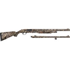 MOSSBERG 500 COMBO PUMP ACTION 12GA 3" 24 VR AND 24" RIFLED BARREL WITH SIGHTS CAMO