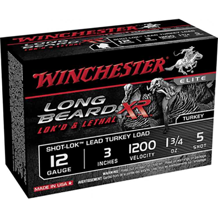 WINCHESTER LONG BEARD XR 12GA 3'' #5 1-3/4OZ  1200FPS 10RDS