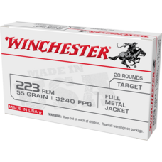 WINCHESTER USA 223REM 55 gr. Full Metal Jacket