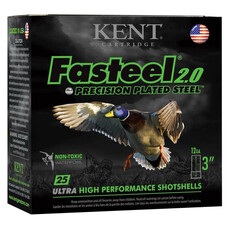 KENT KENT FASTEEL 2.0 12GA 3" 1-1/8OZ #2 1560 BOX OF 25RDS