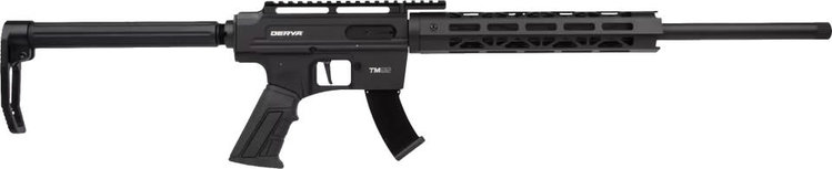 DERYA DERYA TM22 SEMI AUTO 22LR 18" THREADED BARREL PISTOL GRIP BLACK
