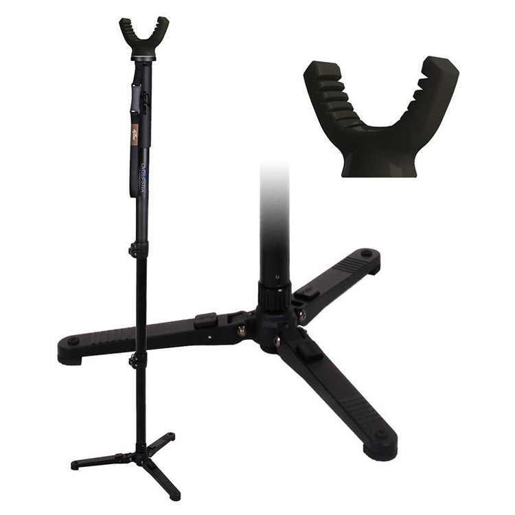 EXCALIBUR CROSS STIX - versatile tri-flip feet, length adjustable monopod