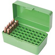 MTM CASE GARD MTM 22 H0RNET 50rd RIFLE FLIP TOP GREEN