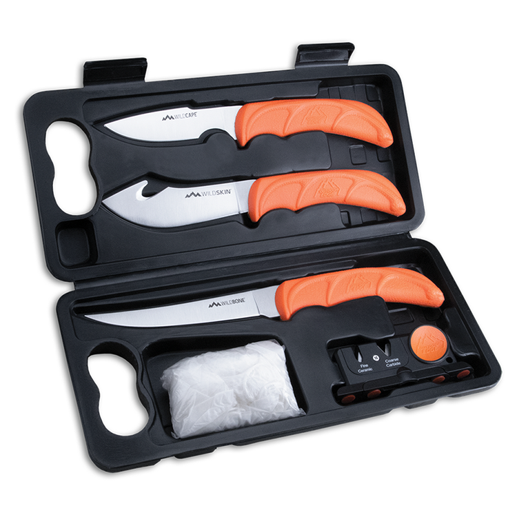 OUTDOOR EDGE OUTDOOR EDGE WILD-PAK BUTCHER 8PC KIT