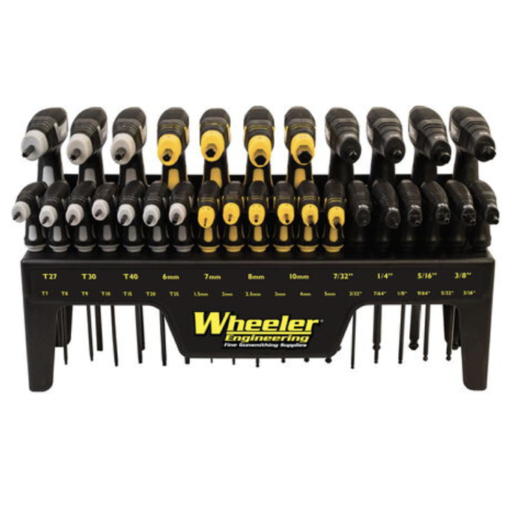 WHEELER WHEELER 30 PIECE P-HANDLE HEX & TORX SET