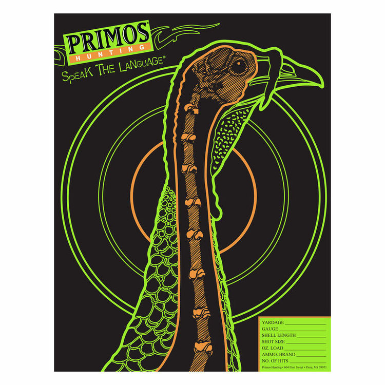 PRIMOS PRIMOS TURKEY VISISHOT TARGET 10PC