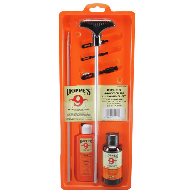 HOPPES CLEANING KIT RIFLE & SHOTGUN