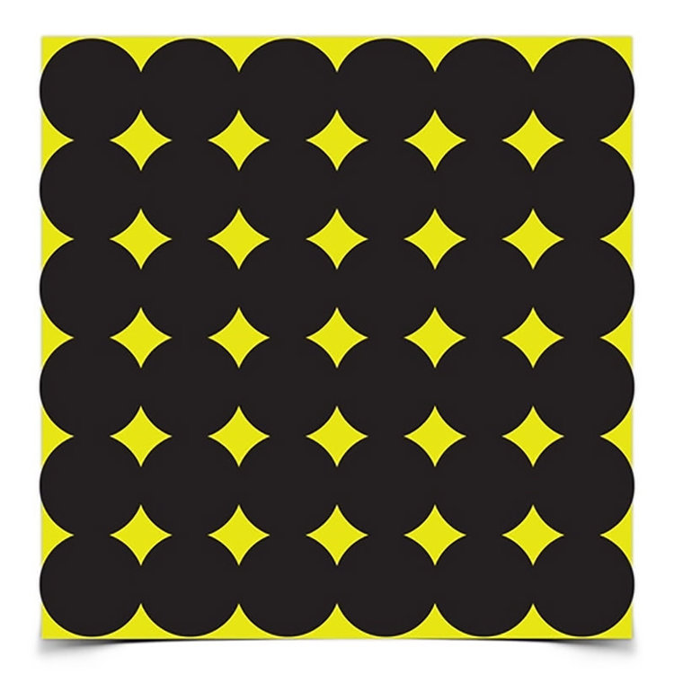 BIRCHWOOD CASEY BLACK TARGET DOTS 1" REPAIR