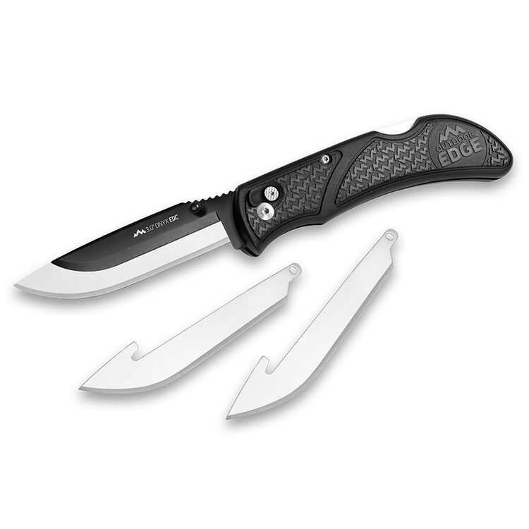 OUTDOOR EDGE OUTDOOR EDGE ONYX EDC 3" 3 BLADE COMBO