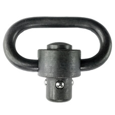 GROVTEC HEAVY DUTY PUSH BUTTON SWIVEL 1.25" MANGANESE FINISH SINGLE