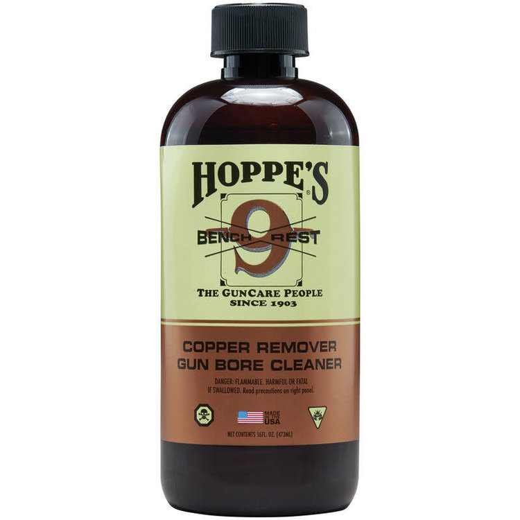 HOPPES HOPPES NO. 9 BENCH REST COPPER SOLVENT 150ML / 4OZ