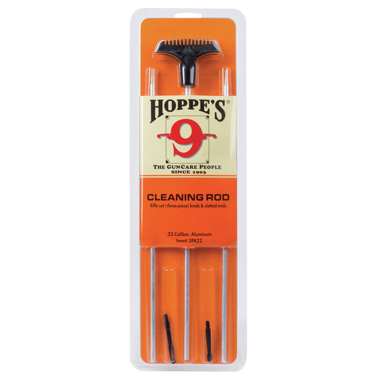 HOPPES HOPPES ROD .17, .204  STEEL 3 PIECE