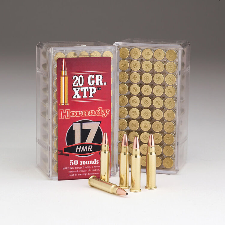 HORNADY HORNADY 17 HMR 20GR XTP 50/PK