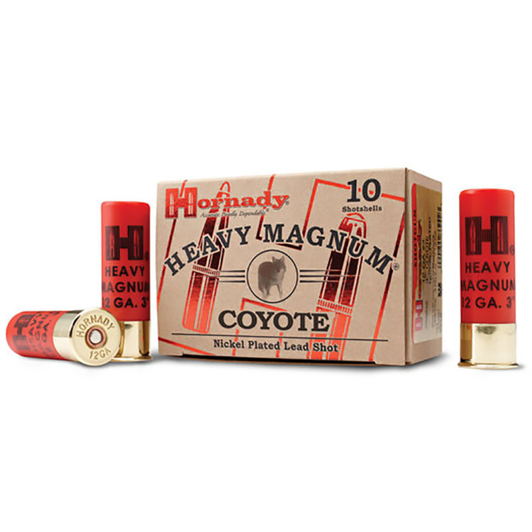 HORNADY HORNADY 12GA 3"  BB NICKEL  COYOTE LOAD