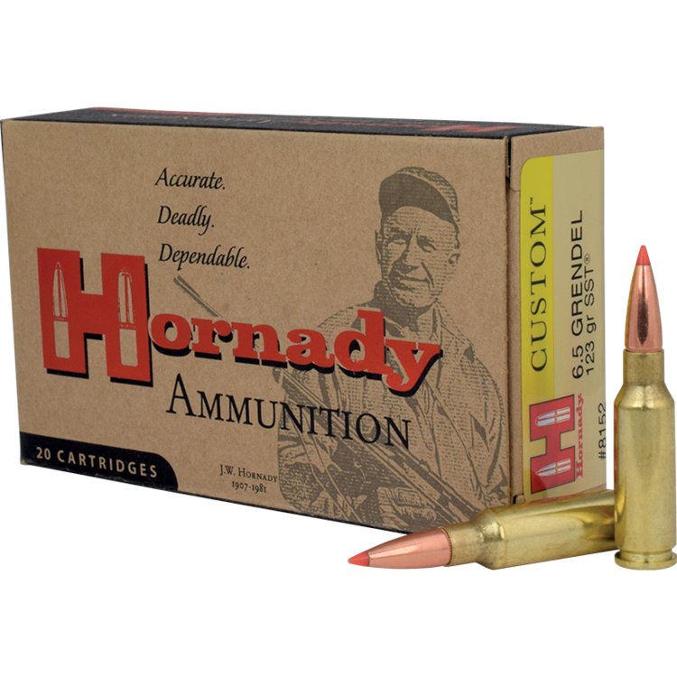 HORNADY HORNADY 6.5 GRENDEL 123GR SST