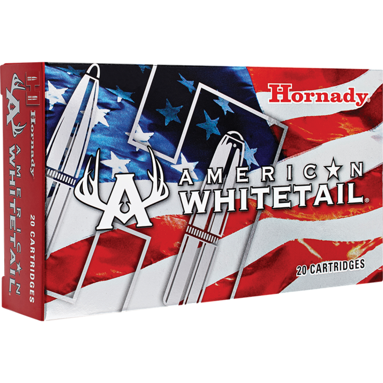 HORNADY HORNADY AMERICAN WHITETAIL 308 WIN 165GR INTERLOCK 20RDS