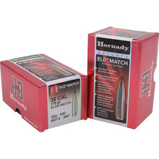 HORNADY HORNADY 30CAL .308 DIA 178GR ELD MATCH BULLETS 100PK