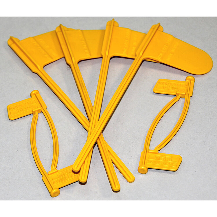 MTM CASE GARD MTM  4 SMALL/ 4 LARGE CHAMBER FLAGS 8/PKG