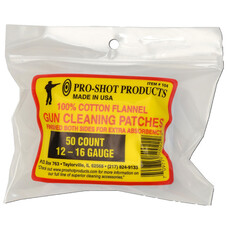 PRO-SHOT PRO-SHOT 12-16GA 50CT FLANNEL PATCHES