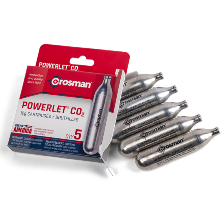 CROSMAN CROSMAN 231B CO2  POWERLET CARTRIDGE 5 PK
