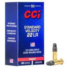 CCI CCI 22LR STANDARD VELOCITY 40GR BRICK OF 500RDS