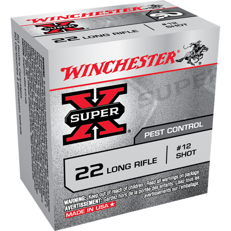 WINCHESTER 22LR #12 BIRD SHOT 50RDS