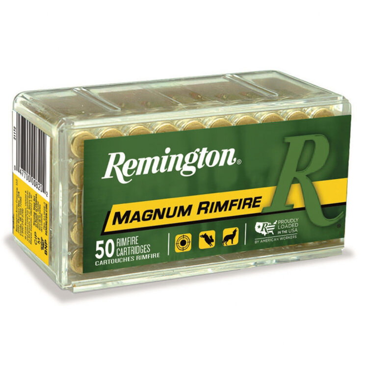 REMINGTON  22 WIN MAG JHP 40GR  50RDS