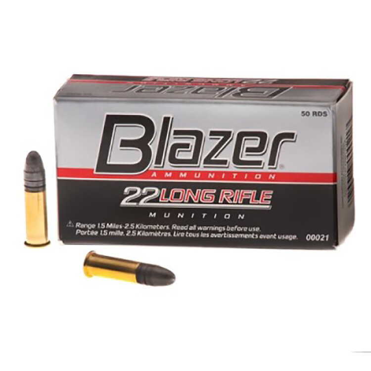 CCI CCI 22LR BLAZER 40GR RN HV 1235FPS 50RDS