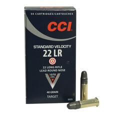 CCI CCI STANDARD VELOCITY 22LR 40GR LRN 50RDS