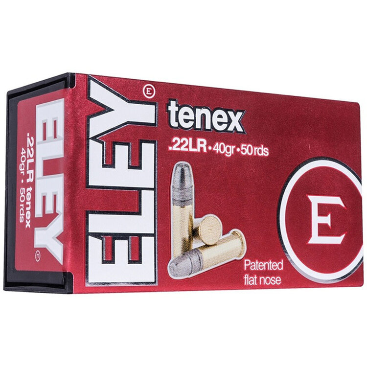 ELEY ELEY 22LR TENEX (RIFLE) 40GR 50RDS