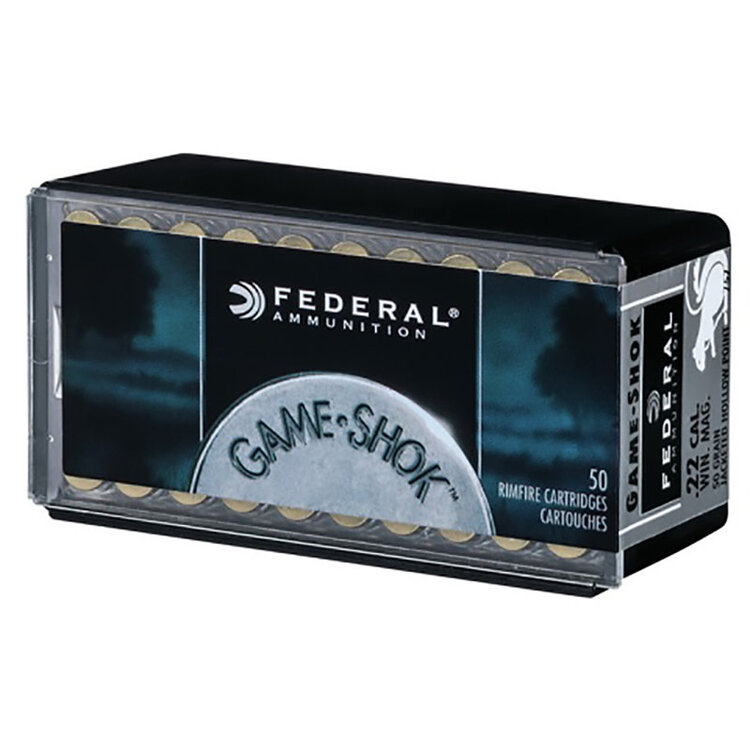 FEDERAL FEDERAL 22 WIN MAG 50GR JHP 50RDS