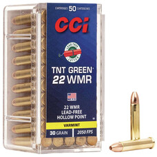 CCI 22 WMR 30GR TNT GREEN (PER/BOX) — Goble's