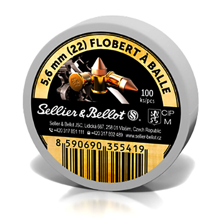 SELLIER & BELLOT S&B FLOBERT 22 CAL 100PC
